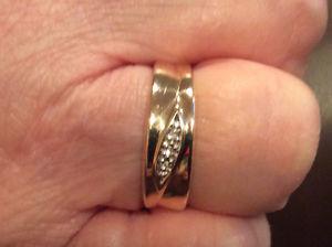 Men's gold ring