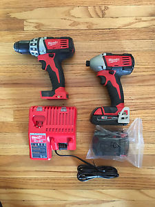 Milwaukee drill and impact combo kit. $200