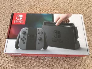 NINTENDO SWITCH 32 GB CONSOLE GRAY JOY-CON SEALED NEW IN