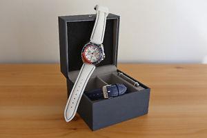 Nautica watch with white silicon wrist band Stainless steel