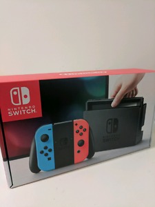 Neon Nintendo Switch w/ receipt