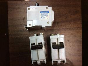 New Commander QBH  Electrical breakers for sale.