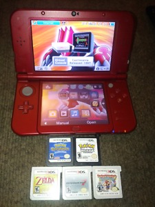 "New" Nintendo 3DS XL + charger + games. 280 OBO