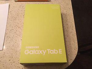 New Samsung Galaxy Tab E