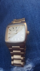 Nixon gold watch