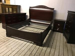 Queen size 7 pieces Bed Room Set in box only$949