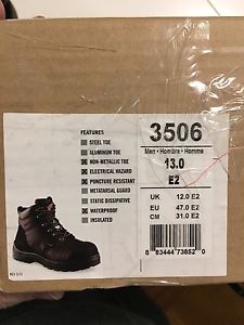 Red Wing Steel Toe Boots (Size 13)