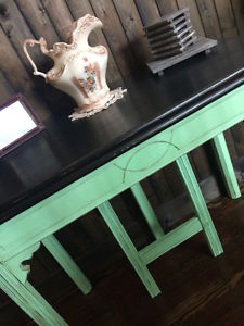 Restored Antique Dining/Side/Entry Table/GREAT IDEA!/Walnut