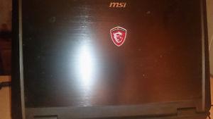 Slightly used msi gaming laptop trade for i gaming