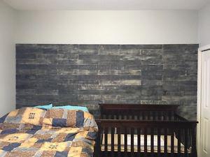 Textured Wood Wall