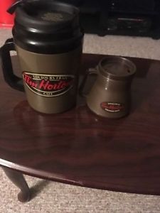 Tim Hortons Giant Mug and Small Coffee Pot