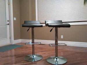 Two bar stools for sale