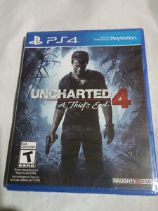 Uncharted 4 unopened for PS4