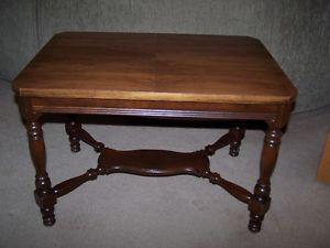 VINTAGE SOLID WOOD RECTANGLE TABLE.FUNKY!MAPLE.