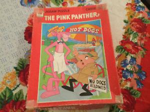 Vintage Pink Panther puzzle for sale