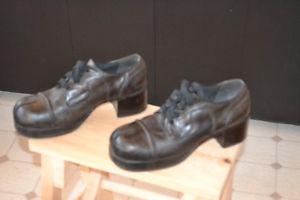 Vintage early 's men's platform shoes