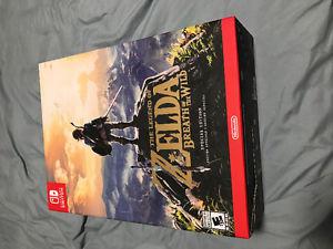 Zelda Breath of the Wild Special Edition Switch