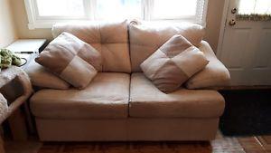 couch and loveseat