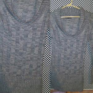 2 gray cozy sweater dresses