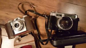 2 vintage cameras for 20 dollars
