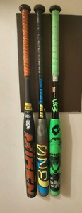 3 Softball bats