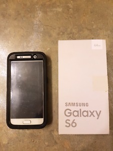 64gb Samsung Galaxy S6 and otter box defender case $325