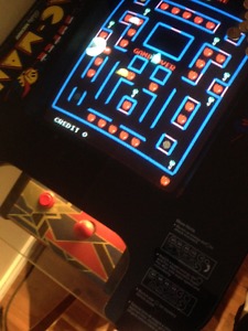 80,s pac man arcade