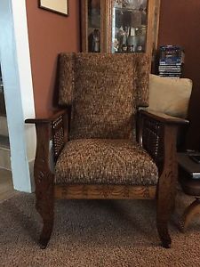 Antique Reclining Morris Chair, rocking chair, hope