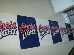 Bar Wall Hangings, Coors Light, and Southern Comfort
