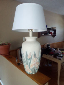 Beautiful hand painted lamp