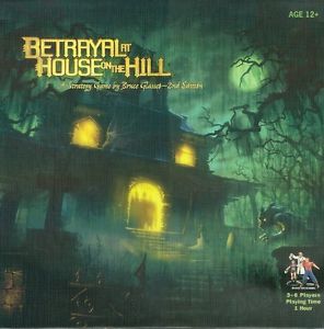 Betrayal at House on The Hill - board game used