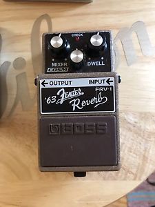 Boss FRV-1 Fender 63 Reverb pedal
