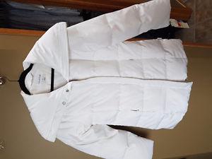 Brand new Calvin Klein white down jacket