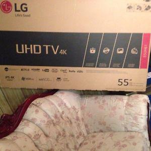 Brand new in the box sealed LG 4K