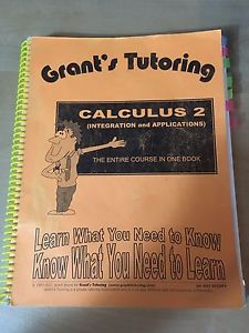 Calculus 2 grants tutoring