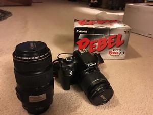 Canon rebel T3 with  and mm lens