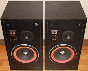 Cerwin Vega VS-80 Speakers (No Grills)