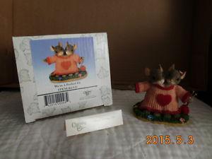Charming Tails " We're a Perfect Fit" w/ original tag