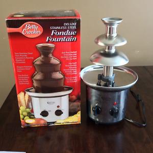 Chocolate fondue maker