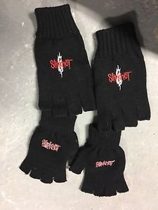 Fingerless Slipknot gloves