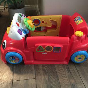 Fisher price laugh and learn car