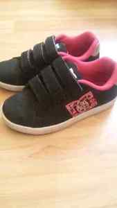 Girls size 2 DC sneakers