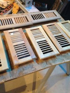 Heat duct registars 4x10
