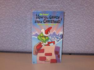 How the Grinch Stole Christmas (VHS, ) Mint in Plastic