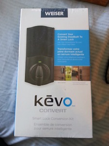 Kevo smart lock conversion kit. $100 today!! Great deal!!