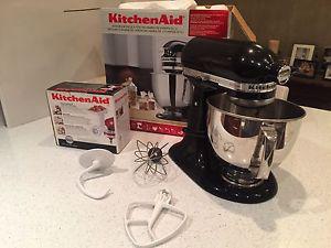 KitchenAid Artisan with extra attachments (some still