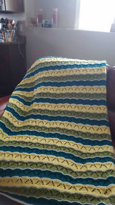 Knit blanket