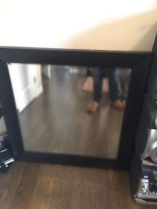 Large Wall Mountable Solid Wood Mirror