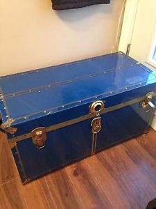 Large blue chest