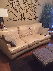 Leather sofa